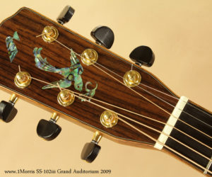 2009 Morris SS-102iii Grand Auditorium (consignment)  SOLD