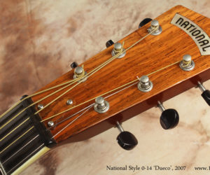 2007 National Style 0-14 Dueco Resophonic Guitar (consignment) SOLD