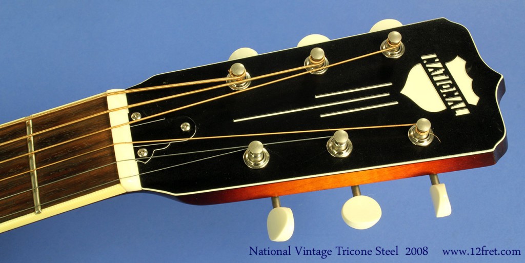 Here's a National Vintage Tricone in steel powder finish from 2008, in excellent condition.  Priced at $1789 with Deluxe National case.