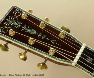 2002 Dave Nichols 00 Style Acoustic Guitar (No longer available)