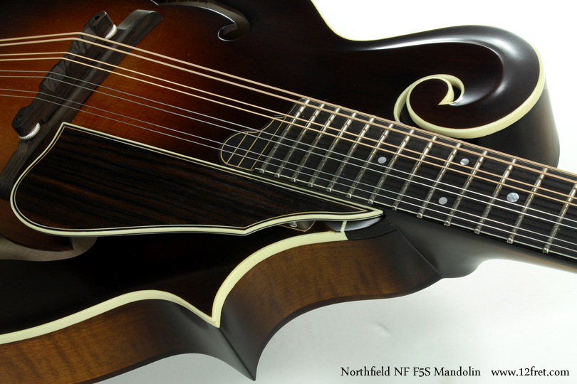 We recently received a Northfield NF F5S Mandolin!   We've had a very few Northfields basically as demo instruments, and they were very well received.