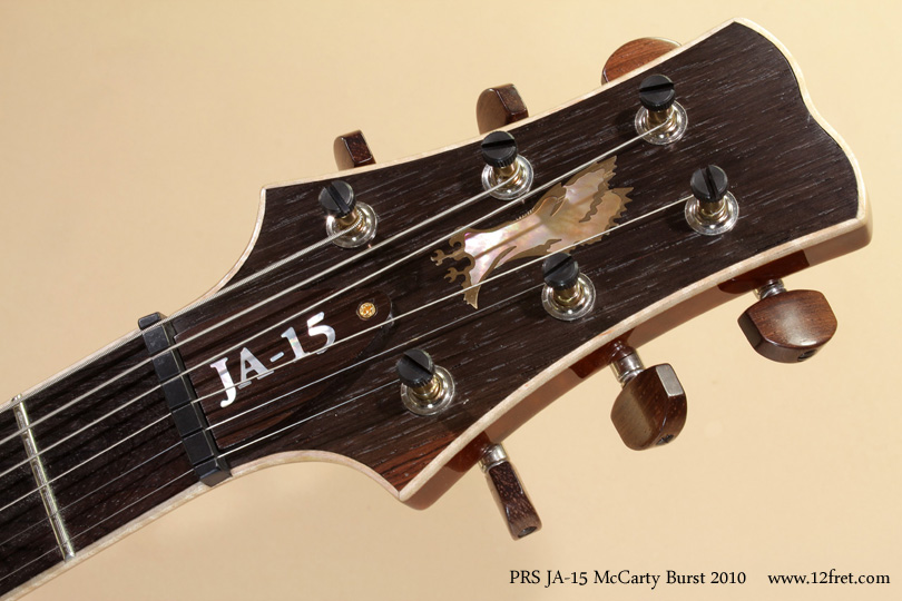 2010 PRS JA-15 McCarty Burst