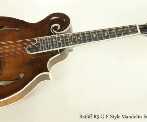 ❌SOLD❌ Ratliff R5-G F-Style Mandolin Sunburst, 2015