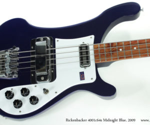 Midnight Blue 2009 Rickenbacker 4001c64s (consignment)  SOLD