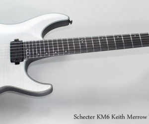 (Discontinued) Schecter Keith Merrow KM-6 Trans White