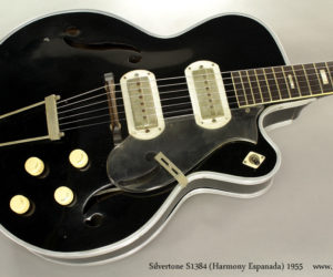 ❌SOLD❌ Silvertone S1384 Archtop Electric Guitar 1955