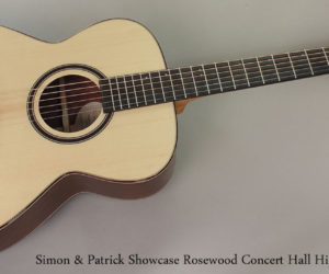 No Longer Available:  Simon & Patrick Showcase Rosewood Concert Hall High Gloss