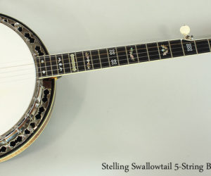 SOLD!!! 2004 Stelling Swallowtail 5-String Banjo