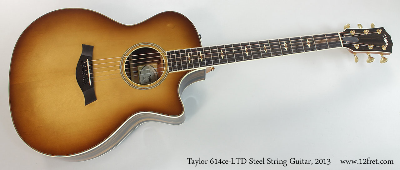 2013 Taylor 614ce LTD Steel String Guitar SOLD www.12fret