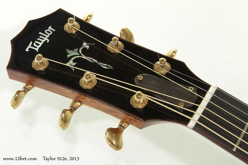 The Taylor 912e is in the top range of Taylor's rosewood model lines.   It's  built with Sitka Spruce top, Indian rosewood for the back and sides, tropical Mahogany for the neck and ebony for the fingerboard and bridge.