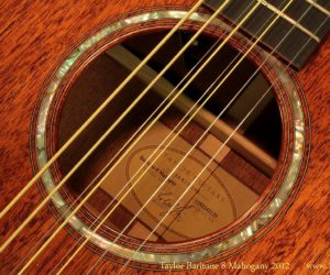 Taylor Baritone 8 String Mahogany SOLD
