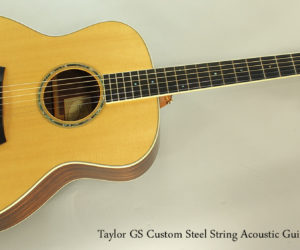 ❌SOLD❌ 2009 Taylor GS Custom Steel String Acoustic Guitar