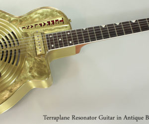  2013 Terraplane Resonator Guitar