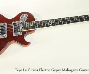 ❌SOLD❌  Teye La Gitana Electric Gypsy Mahogany Guitar, 2013