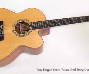 ❌SOLD❌ 2009 Tony Duggan-Smith 'Raven' Steel String Guitar