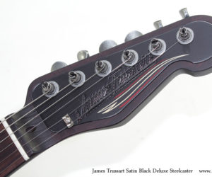 ❌SOLD❌  James Trussart Satin Black Deluxe Steelcaster
