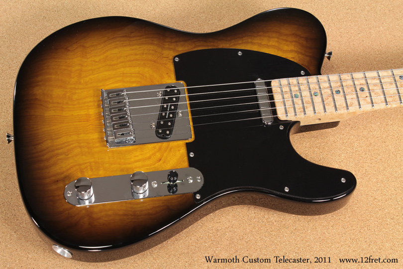 Here is a 2011 Warmoth Custom Telecaster. 

The Telecaster has been in production in one form or another (including as Broadcaster and Esquire, and 'nocaster') since early 1950.   Part of the brilliance of its design is its adapability.   It can easily be customized in a myriad of ways and still work as a playable and reliable instrument.   This adaptability has led to a large market for third party manufacturers.