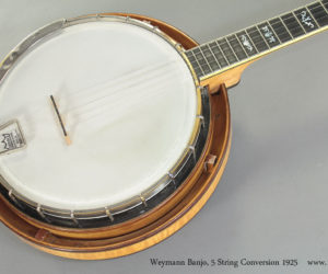 1925 Weymann Banjo 5 String Conversion (consignment)   SOLD