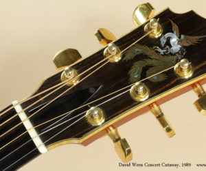 1989 David Wren Cutaway Acoustic (consignment)  NO LONGER AVAILABLE