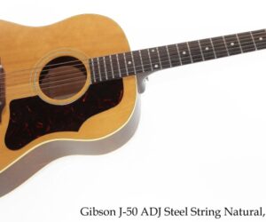 Gibson J-50 ADJ Steel String Natural, 1965