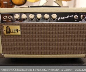 Allen Chihuahua Head Blonde 2012 with Suhr 112 Cabinet