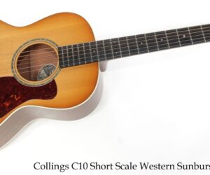 Collings C10 Short Scale Western Sunburst, 2014