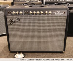NO LONGER AVAILABLE!! Fender Custom Vibrolux Reverb Black Panel, 2007