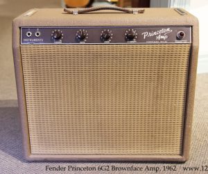 ❌SOLD❌  Fender Princeton 6G2 Brownface Amp, 1962