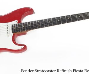 Fender Stratocaster Refinish Fiesta Red, 1961