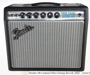 ❌SOLD❌ Fender '68 Custom Vibro Champ Reverb, 2021