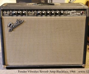 ❌SOLD❌  Fender Vibrolux Reverb Amp Blackface, 1966