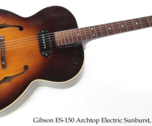 Gibson ES-150 Archtop Electric Sunburst, 1948