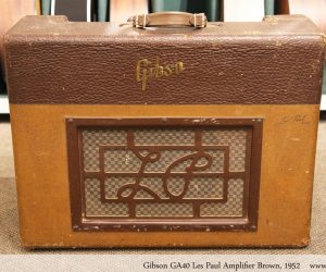 Gibson GA40 Les Paul Amplifier Brown, 1952 - Discontinued/ No Longer Available