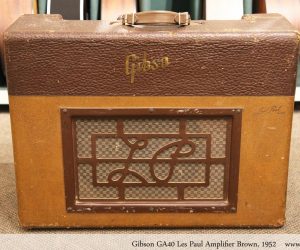 Gibson GA40 Les Paul Amplifier Brown, 1952 -   (No Longer Available)