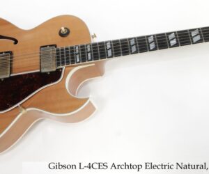 Gibson L-4CES Archtop Electric Natural, 1989