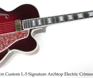 Gibson Custom L-5 Signature Archtop Electric Crimson, 2012
