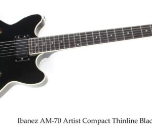 Ibanez AM-70 Artist Compact Thinline Black, 1985
