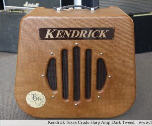 NO LONGER AVAILABLE!! Kendrick Texas Crude Harp Amp Dark Tweed