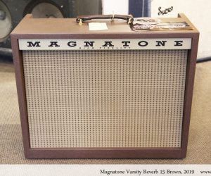 ❌SOLD❌   Magnatone Varsity Reverb 15 Brown, 2019