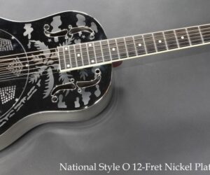 National Style O 12-Fret Nickel Plate, 2006