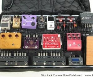 NO LONGER AVAILABLE!!!  Nice Rack Custom Blues Pedalboard