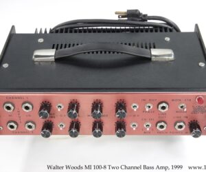 ❌SOLD❌ Walter Woods MI-100-8 Two Channel Bass Amp, 1999