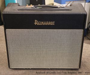 ❌ SOLD❌  Reinhardt 18 Combo 1x12 Tube Amplifier, 2007