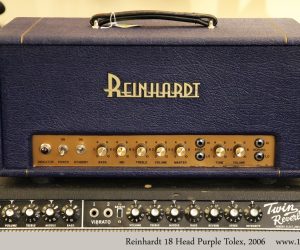 ❌SOLD❌ Reinhardt 18 Head Purple Tolex, 2006