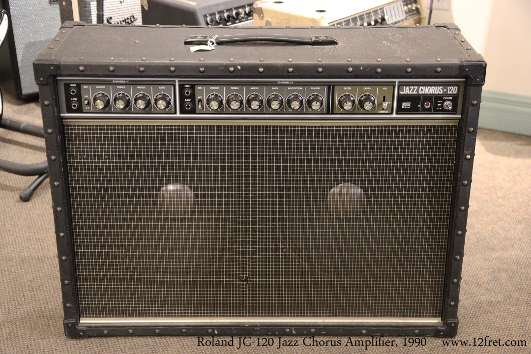 Roland JC120 Jazz Chorus Amplifier, 1990 | www.12fret.com