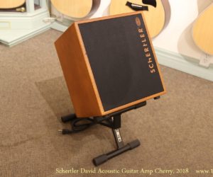 ❌SOLD❌  Schertler David Acoustic Guitar Amp Cherry, 2018