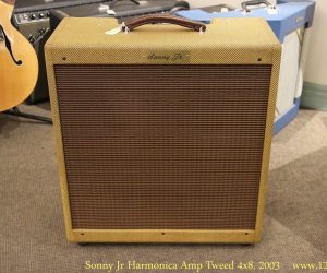 ❌SOLD❌ Sonny Jr Harmonica Amp Tweed 4x8, 2003