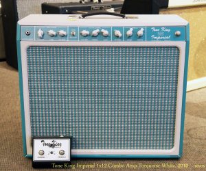 ❌SOLD❌ Tone King Imperial 1x12 Combo Amp Turquoise-White, 2010